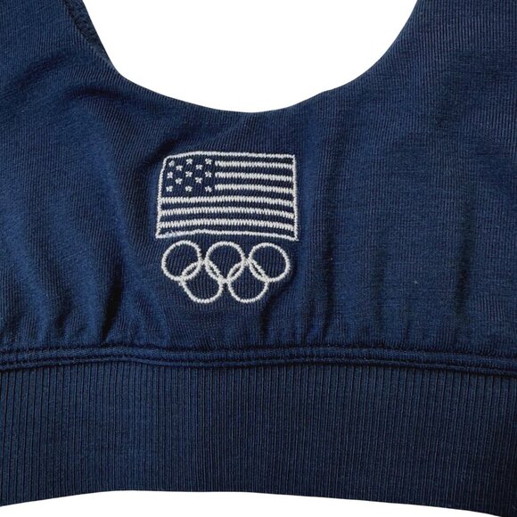 SKIMS Sleep Bralette Team USA Navy XXS - Picture 3 of 10